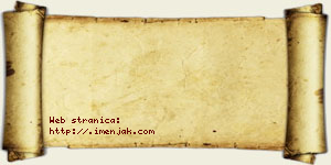 Jana Beloica vizit kartica